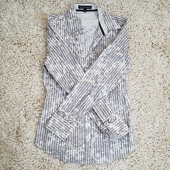 Express Design Studio Button Down Dress Shirt - Picture 1 of 4
